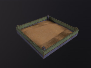 Soviet Oldschool Sandbox Modèle 3D