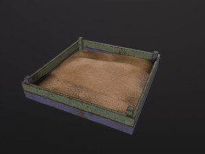 Soviet Oldschool Sandbox Modèle 3D