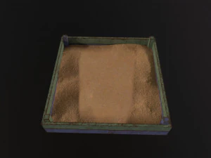 Soviet Oldschool Sandbox 3D Model