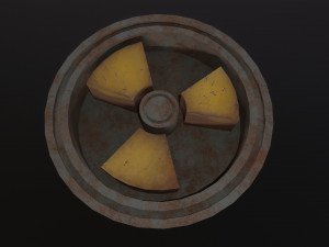 Radiation Sign 3D 模型