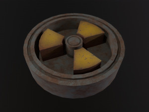 Radiation Sign 3D 模型
