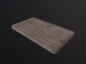 Old mattress Model 3D