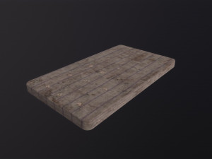 Old mattress Model 3D