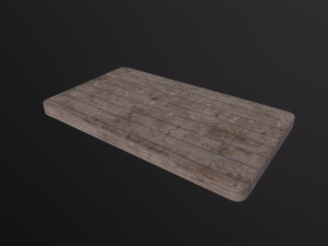 Old mattress Model 3D