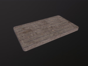 Old mattress Model 3D