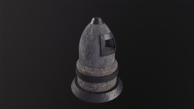 Medieval Furnace Modelo 3D .c4d .max .obj .3ds .fbx .stl .blend 