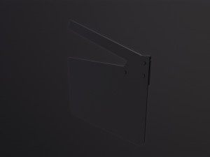 Clapperboard movie clapper board 3D Model