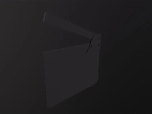 Claquete de filme Modelo 3D