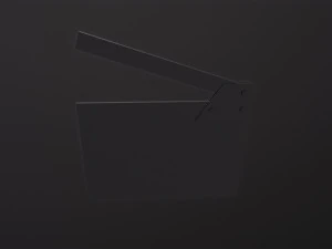 Claquete de filme Modelo 3D