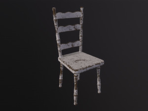 Old Chair 3D Model
