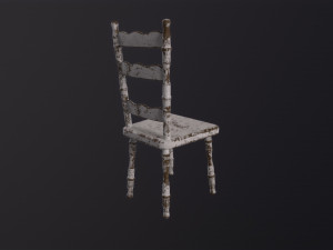 Old Chair Model 3D