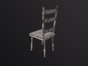 Old Chair Model 3D