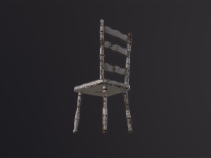 Old Chair Model 3D
