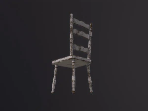 Old Chair 3D Model
