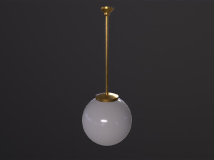Old Ball Lamp 3D 模型