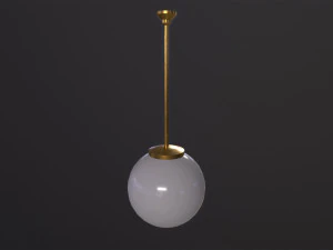 L&aacute;mpara de bola antigua Modelo 3D