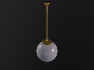 Old Ball Lamp 3D Model