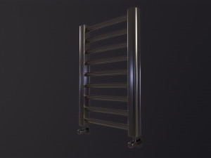 Metal Bathroom Radiator 3D Model