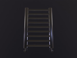 Metal Bathroom Radiator 3D Model