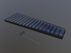 Glockenspiel 3D 모델