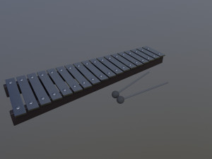 Glockenspiel Modelo 3D