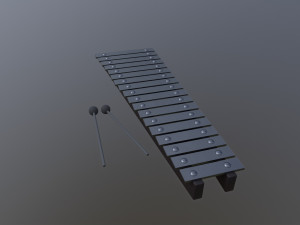 Glockenspiel Modelo 3D