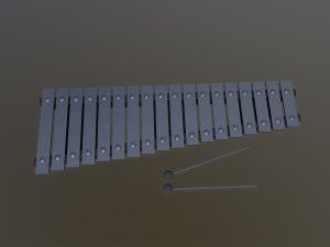 Glockenspiel Modelo 3D