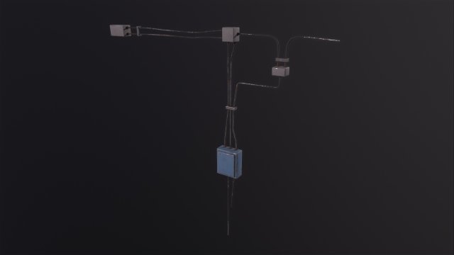 ElektricBox Modelo 3D .c4d .max .obj .3ds .fbx .stl .blend 