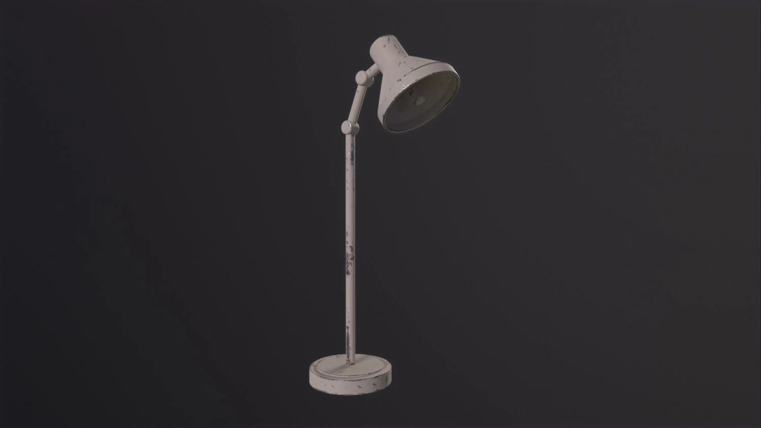 Old Medical Lamp 3D Model .c4d .max .obj .3ds .fbx .stl .blend 