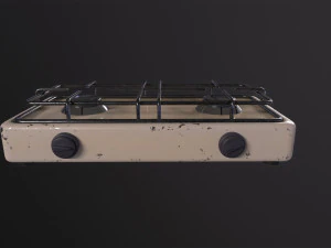 Gas Stove 3D Model