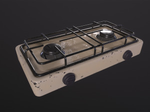 Gas Stove Modello 3D