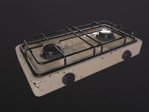 Gas Stove 3D Model