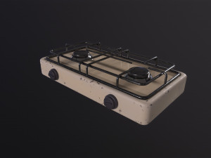 Gas Stove Modello 3D