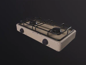 Gas Stove 3D Model