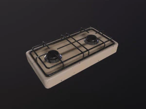 Gas Stove 3D Model