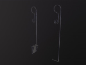 Fireplace tools 3D Model