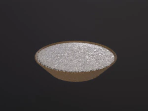 Arroz na cesta Modelo 3D