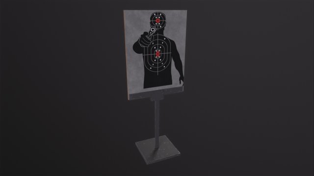 Falling Target Modèle 3D .c4d .max .obj .3ds .fbx .stl .blend 
