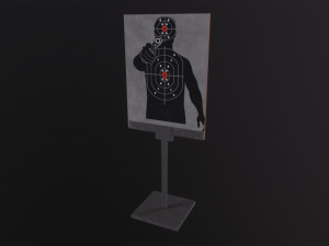 Falling Target Modèle 3D
