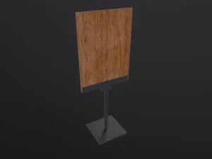 Falling Target 3D Model