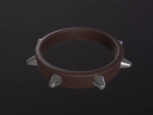 Spiked Collar 3D Model