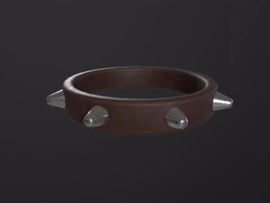 Spiked Collar 3D Model