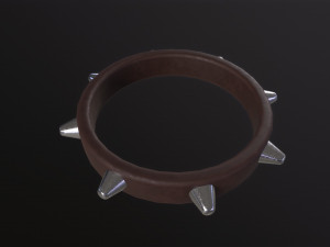 Spiked Collar 3D Model
