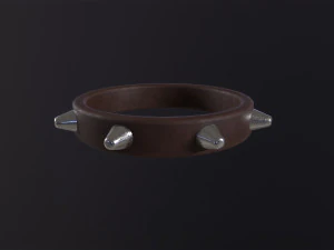 Spiked Collar 3D Model