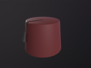 Moroccan Fez Hat 3D Model