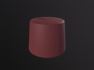 Moroccan Fez Hat 3D Model