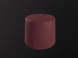 Cappello marocchino di Fez Modello 3D