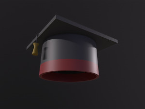 Graduation Hat 3D Модель