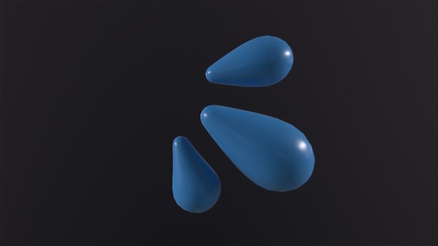 TEARS icon 3D Model .c4d .max .obj .3ds .fbx .stl .blend 