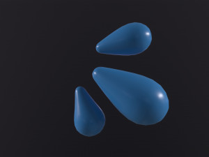 TEARS icon 3D Model